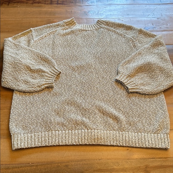 LOFT Women's Textured Green Cardigan - Picture 8 of 11